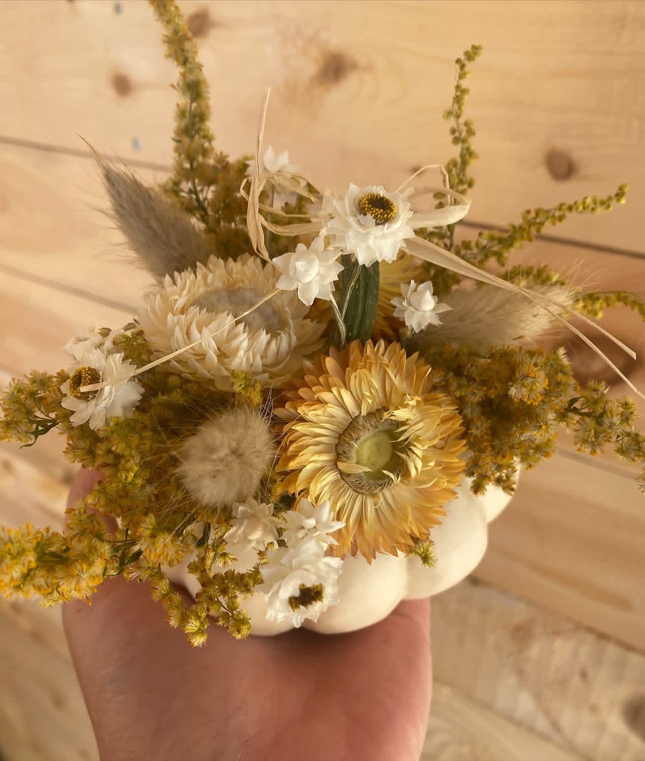 Dried Floral Pumpkin Workshop